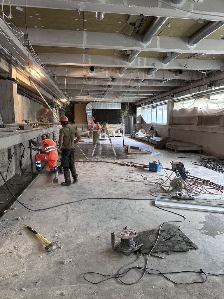 Direction des travaux — chantier